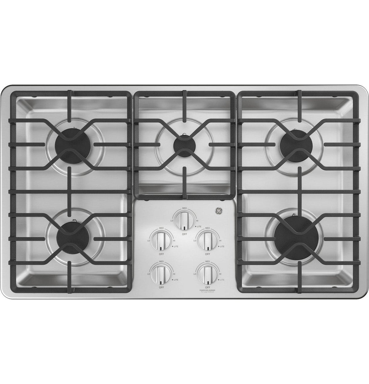 GE 36″ Built-In Gas Cooktop JGP3036SLSS